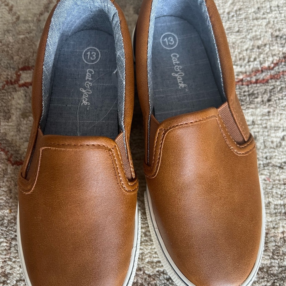 Cat and Jack brown loafer
